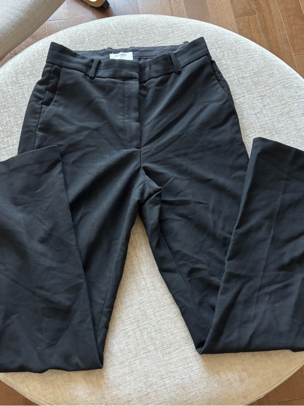 Babaton Black Straight leg  Dress Trousers